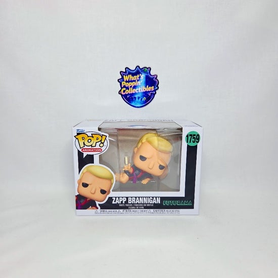 Zapp Brannigan #1759 Funko Pop! With Protector Futurama