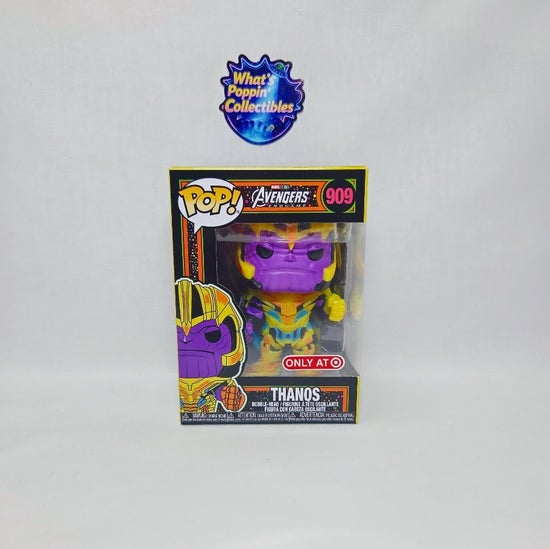 Thanos #909 Exclusive Funko Pop! With Protector Marvel Avengers Endgame