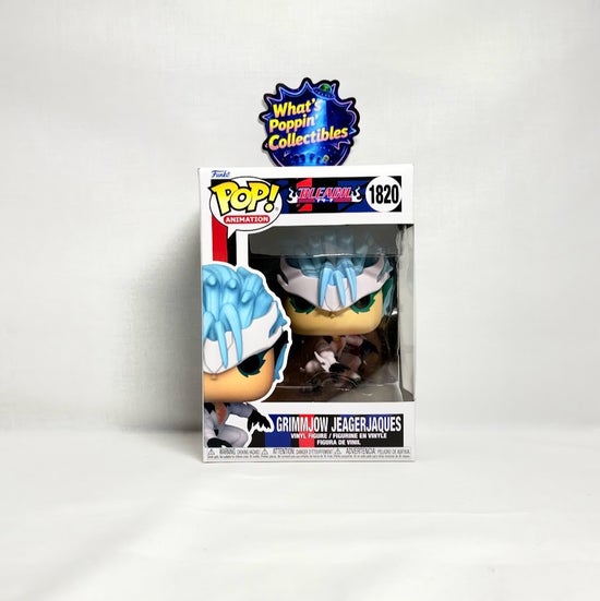 Grimmjow Jeagerjaques #1820 Funko Pop! With Protector Bleach