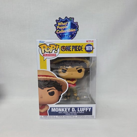 Monkey D. Luffy #1878 Funko Pop! With Protector One Piece Netflix