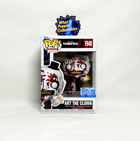 Art The Clown #1948 Exclusive Funko Pop! With Protector Terrifier 3