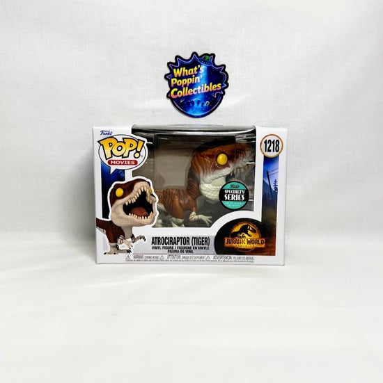 Atrociraptor (Tiger) #1218 Exclusive Funko Pop! With Protector Jurassic World
