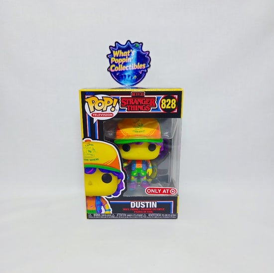 Dustin #828 Exclusive Funko Pop! With Protector Stranger Things Netflix