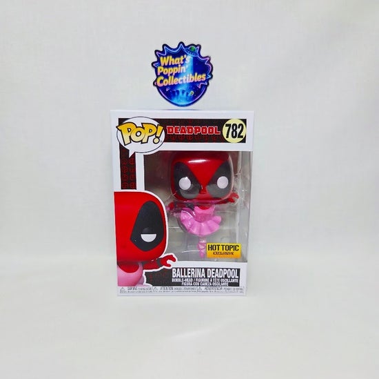 Ballerina Deadpool #782 Exclusive Funko Pop! With Protector Deadpool