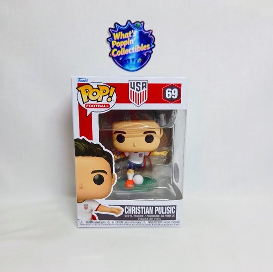 Christian Pulisic #69 Funko Pop! With Protector USA Football