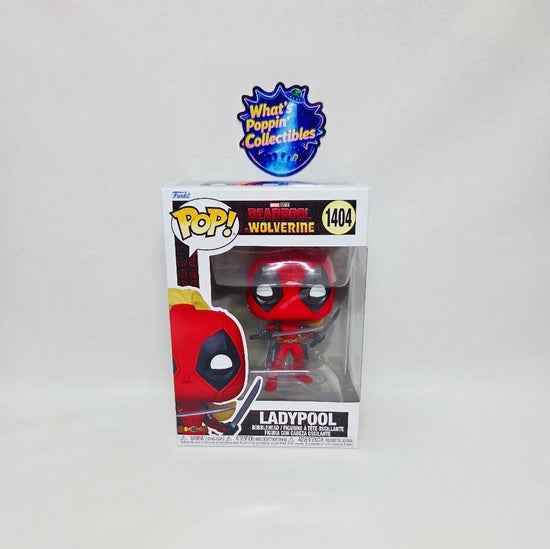 Ladypool #1404 Funko Pop! With Protector Deadpool & Wolverine