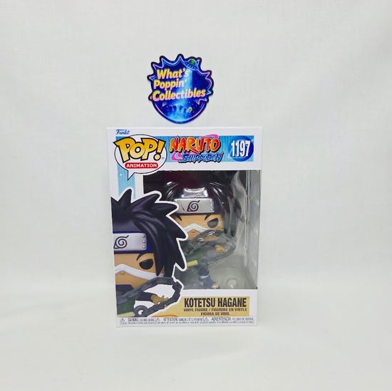 Kotetsu Hagane #1197 Funko Pop! With Protector Naruto Shippuden