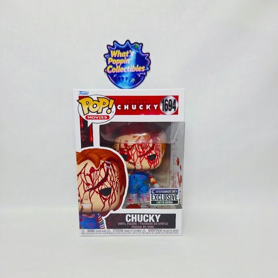 Chucky #1694 Exclusive Funko Pop! With Protector Bride of Chucky
