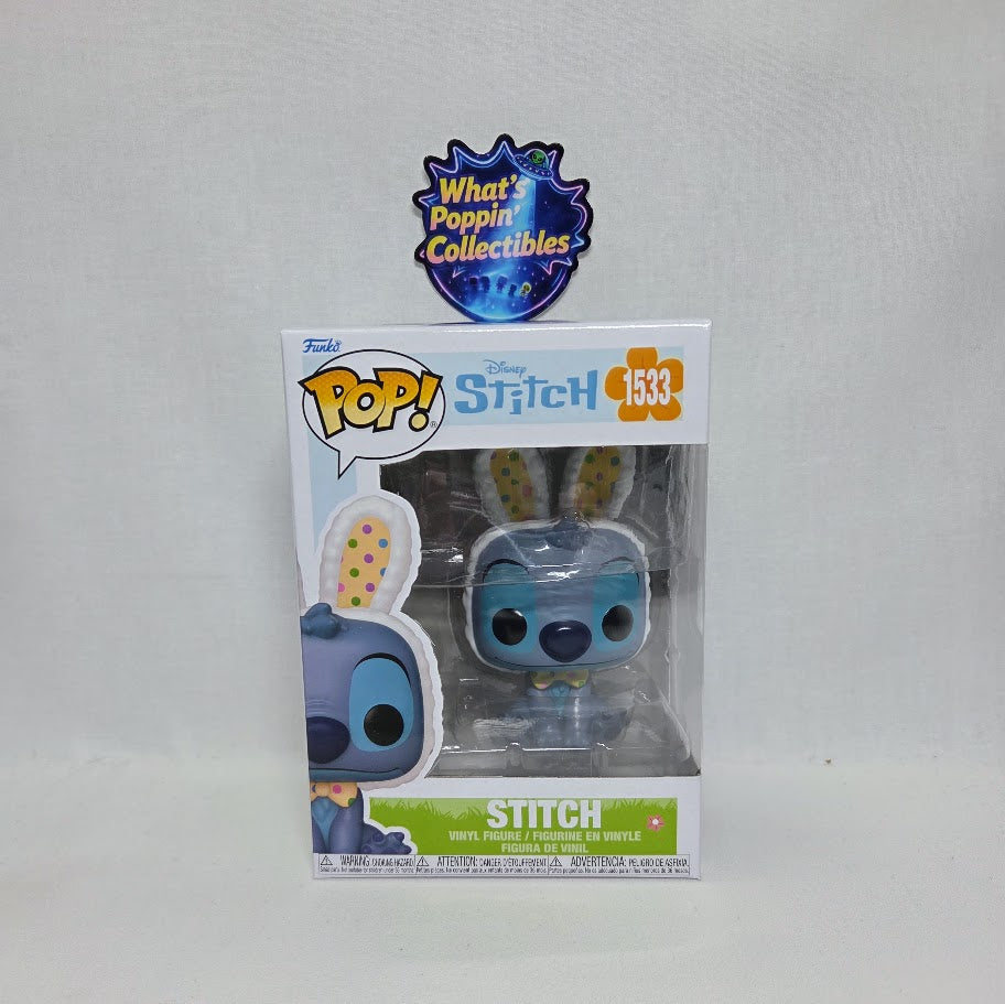Stitch #1533 Funko Pop! With Protector Disney Lilo and Stitch