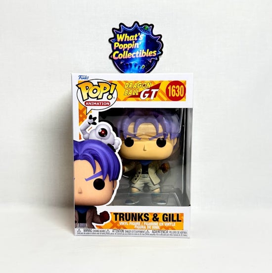 Trunks & Gill #1630 Funko Pop! With Protector Dragon Ball GT