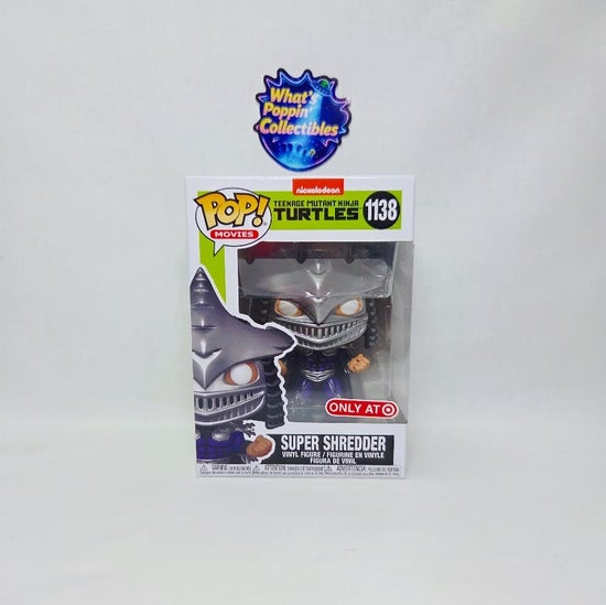 Super Shredder #1138 Exclusive Funko Pop! With Protector Teenage Mutant Ninja Turtles TMNT Nickelodeon