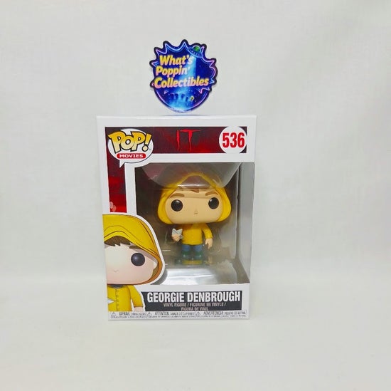 Georgie Denbrough #536 Funko Pop! With Protector IT