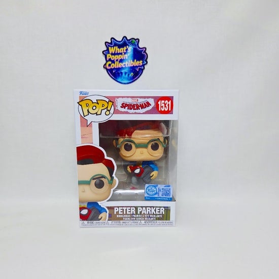 Peter Parker #1531 Exclusive Funko Pop! With Protector Marvel Spider-Man