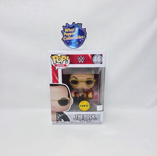 The Rock #46 Limited Edition Chase Funko Pop! With Protector WWE