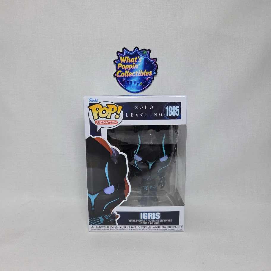 Igris #1985 Funko Pop! With Protector Solo Leveling