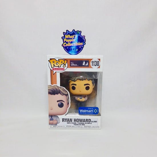 Ryan Howard Blond #1130 Exclusive Funko Pop! With Protector The Office