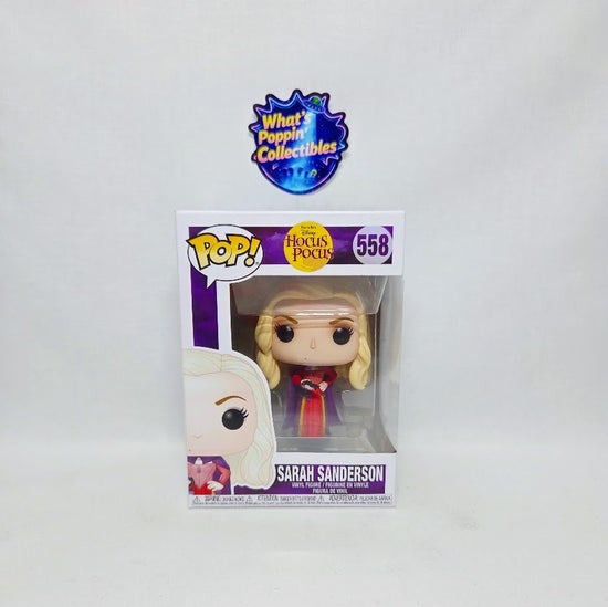 Sarah Sanderson #558 Funko Pop! With Protector Disney Hocus Pocus