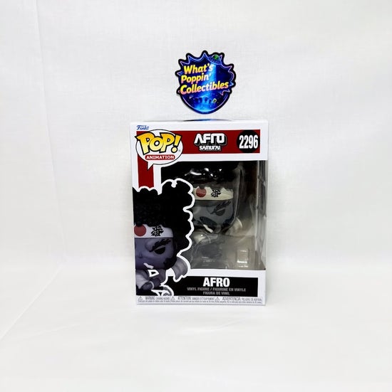 Afro #2296 Funko Pop! With Protector Afro Samurai