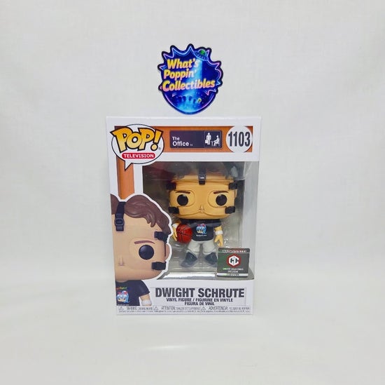 Dwight Schrute #1103 Exclusive Funko Pop! With Protector The Office