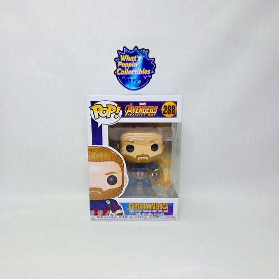 Captain America #288 Funko Pop! With Protector Marvel Avengers Infinity War