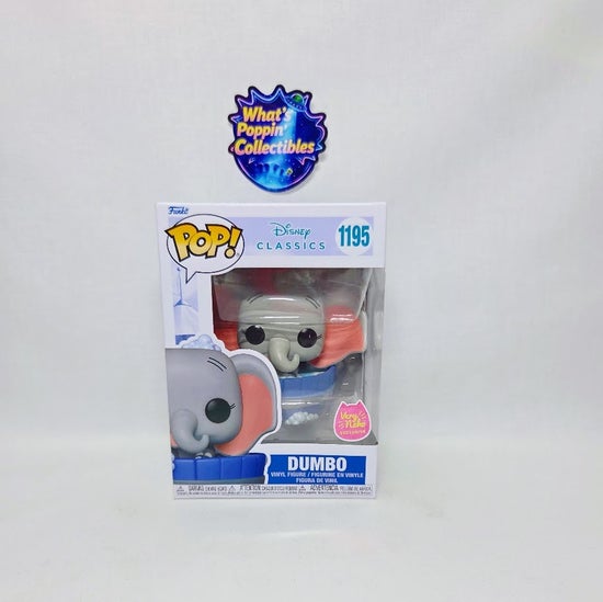 Dumbo #1195 Exclusive Funko Pop! With Protector Disney Classics