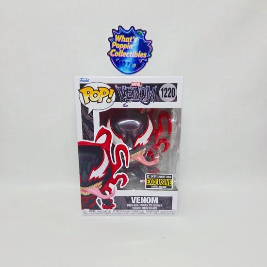 Venom #1220 Exclusive Funko Pop! With Protector Marvel Venom