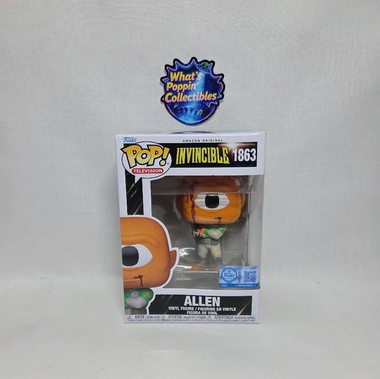 Allen #1863 Exclusive Funko Pop! With Protector Invincible
