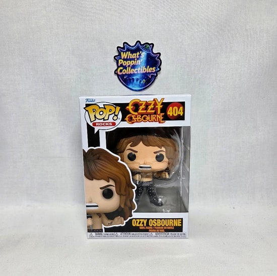 Ozzy Osbourne #404 Funko Pop! With Protector Ozzy Osbourne