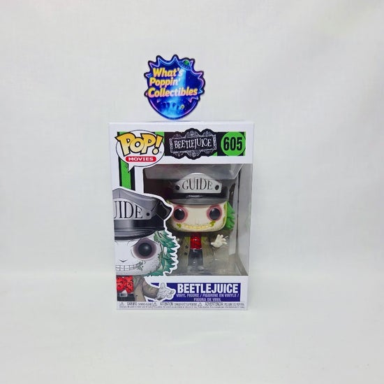 Beetlejuice #605 Funko Pop! With Protector Beetlejuice