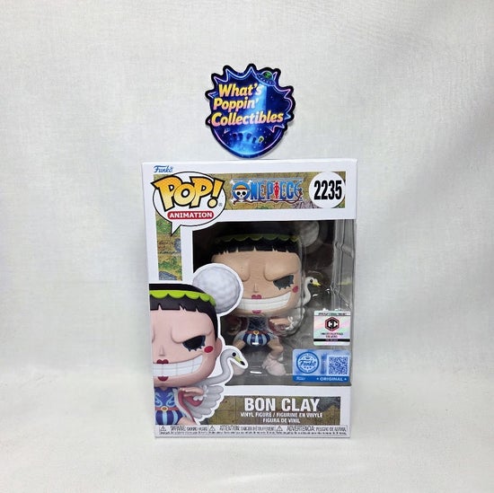 Bon Clay #2235 Exclusive Funko Pop! With Protector One Piece