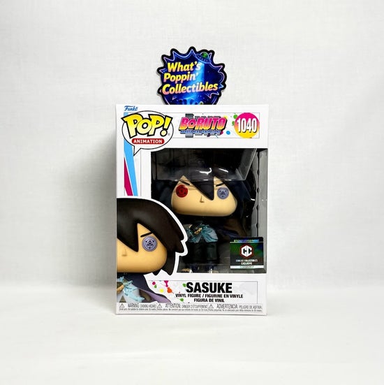 Sasuke #1040 Exclusive Funko Pop! With Protector Boruto Naruto Next Generation