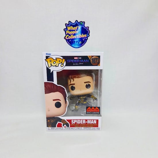 Spider-Man #1073 Exclusive Funko Pop! With Protector Marvel Spider-Man No Way Home