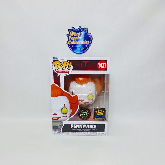 Pennywise #1437 Chase Exclusive Funko Pop! With Protector IT