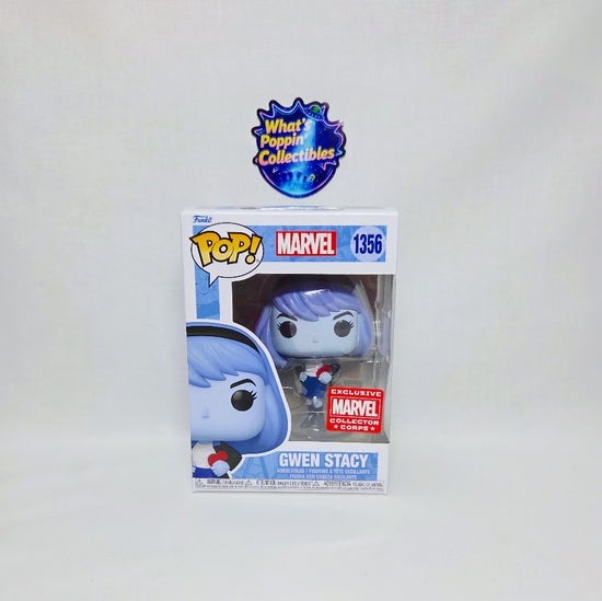 Gwen Stacy #1356 Exclusive Funko Pop! With Protector Marvel