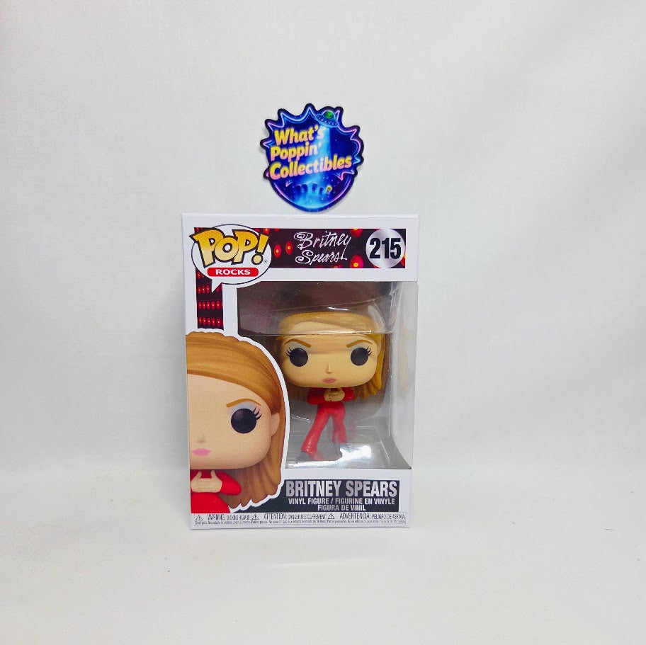 Britney Spears #215 Funko Pop! With Protector Britney Spears