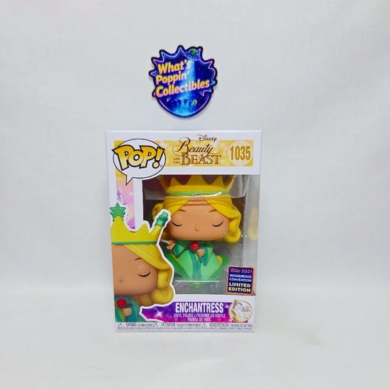 Enchantress #1035 Exclusive Funko Pop! With Protector Beauty and the Beast