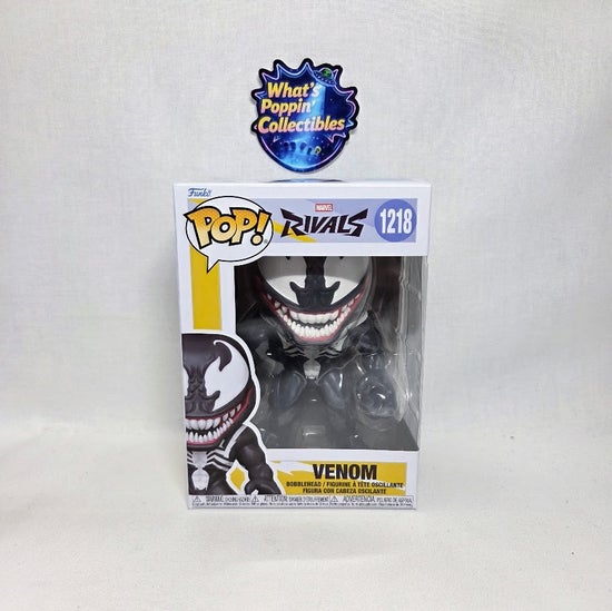 Venom #1218 Funko Pop! With Protector Marvel Rivals