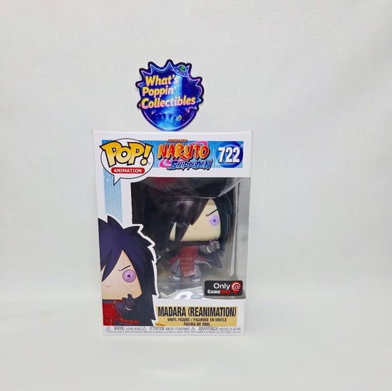 Madara (Reanimation) #722 Exclusive Funko Pop! With Protector Naruto Shippuden