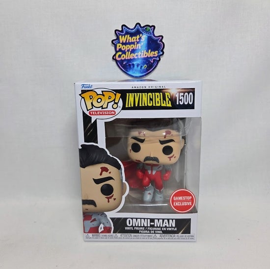 Omni-Man #1500 Exclusive Funko Pop! With Protector Invincible