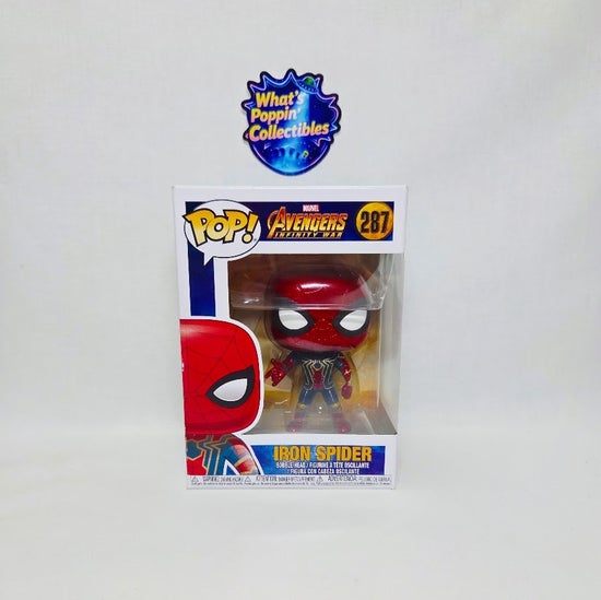 Iron Spider #287 Funko Pop! With Protector Marvel Avengers Infinity War