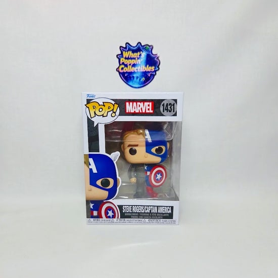 Steve Rogers/ Captain America #1431 Funko Pop! With Protector Marvel