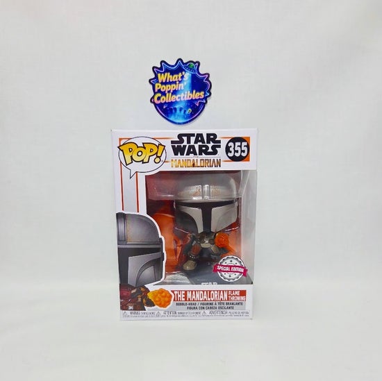 The Mandalorian Flame Throwing #355 Exclusive Funko Pop! Star Wars