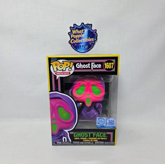 Ghost Face #1607 Exclusive Funko Pop! With Protector Ghost Face Scream