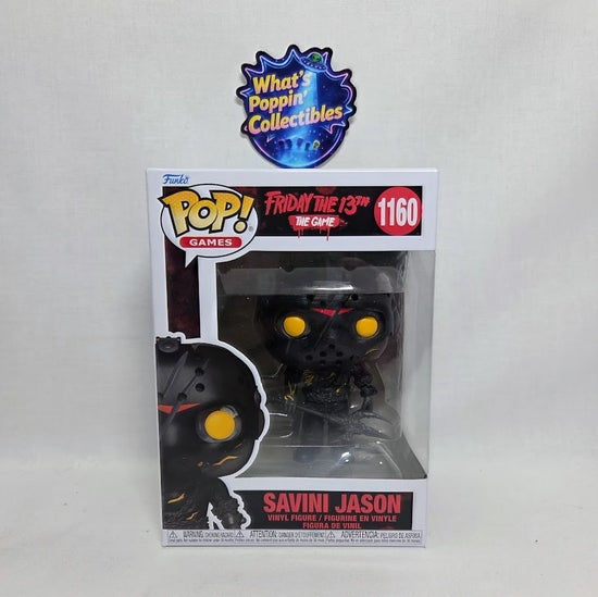 Savini Jason #1160 Funko Pop! With Protector Friday the 13th The Game