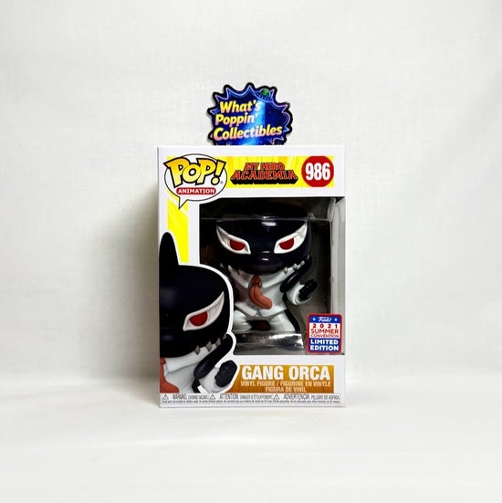 Gang Orca #986 Exclusive Funko Pop! With Protector My Hero Academia