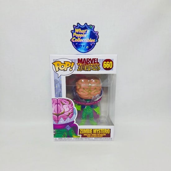 Zombie Mysterio #660 Funko Pop! With Protector Marvel Zombies