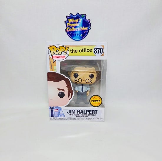 Jim Halpert #870 Limited Chase Edition Funko Pop! With Protector The Office