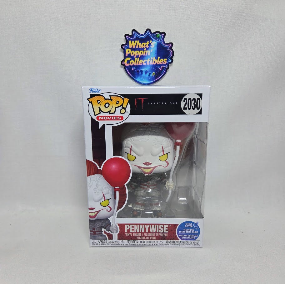 Pennywise #2030 Shelf Sitter Funko Pop! With Protector IT Chapter One
