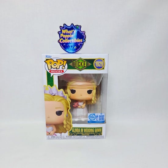 Glinda in Wedding Gown #1929 Exclusive Funko Pop! With Protector Wicked