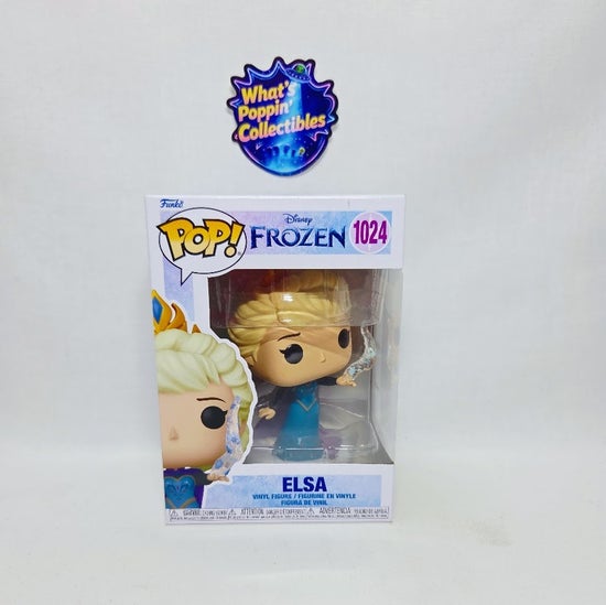 Elsa #1024 Funko Pop! With Protector Disney Frozen